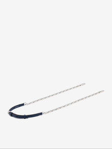 Adjustable Long D Chain Strap Rodéo Calf Antwerp Blue