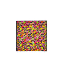 140X140 ALLOVER PANSIES SCARF