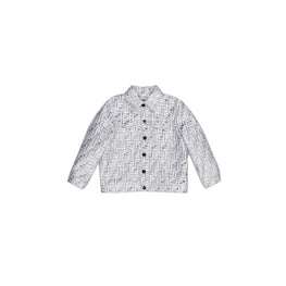 [KIDS UNISEX] 실버 FF 모노그램 자켓