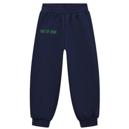 [KIDS UNISEX] 네이비 레터링 포인트 스웻팬츠