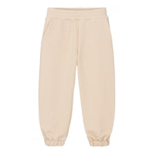[KIDS UNISEX] 베이지 패치 로고 스웻팬츠