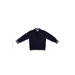 [KIDS UNISEX] 로고 레터링 가디건