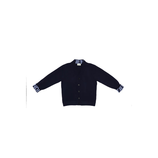 [KIDS UNISEX] 로고 레터링 가디건