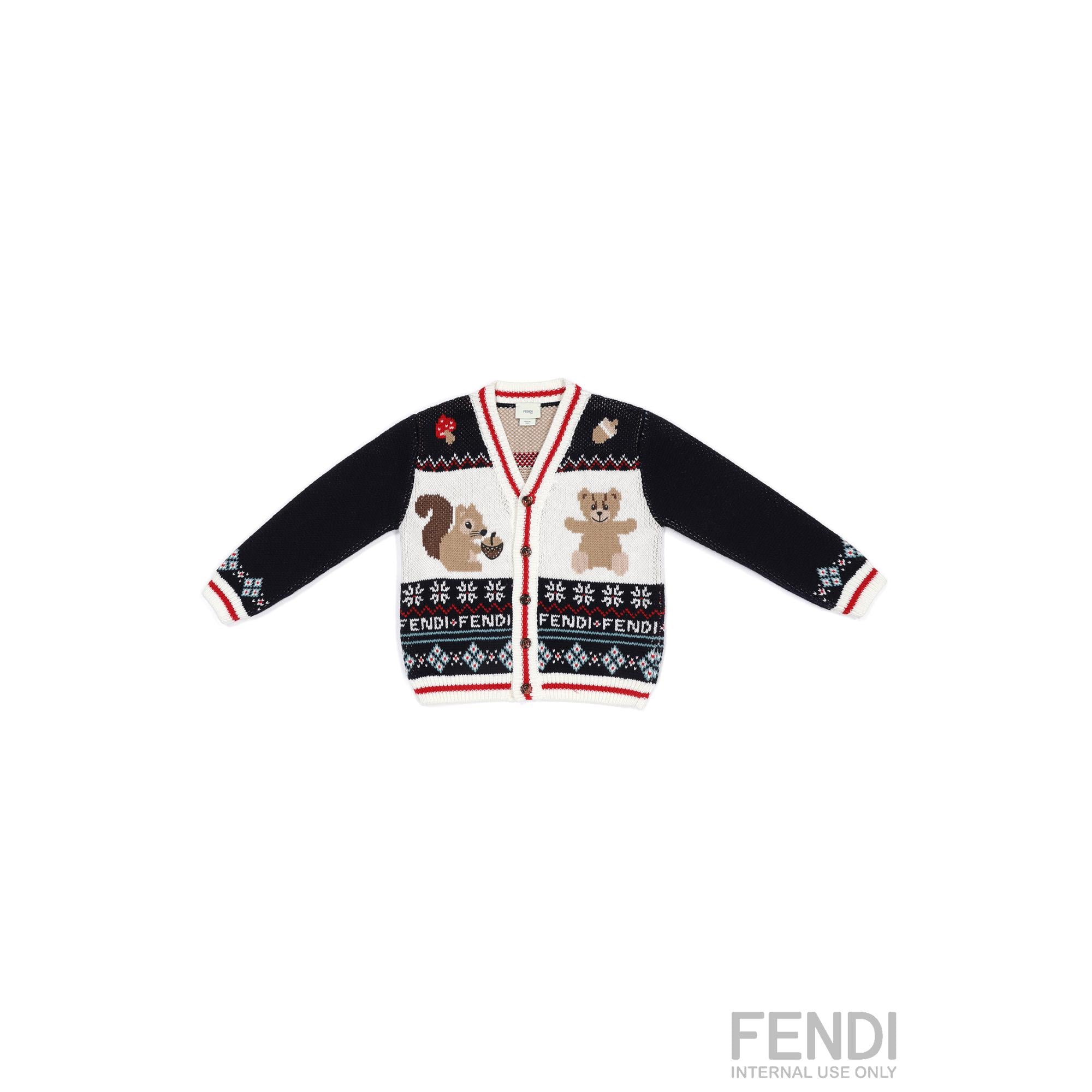 [KIDS UNISEX] 노르딕 일러스트 가디건
