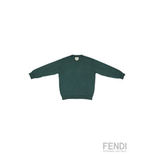 [KIDS UNISEX] 그린 울 니트
