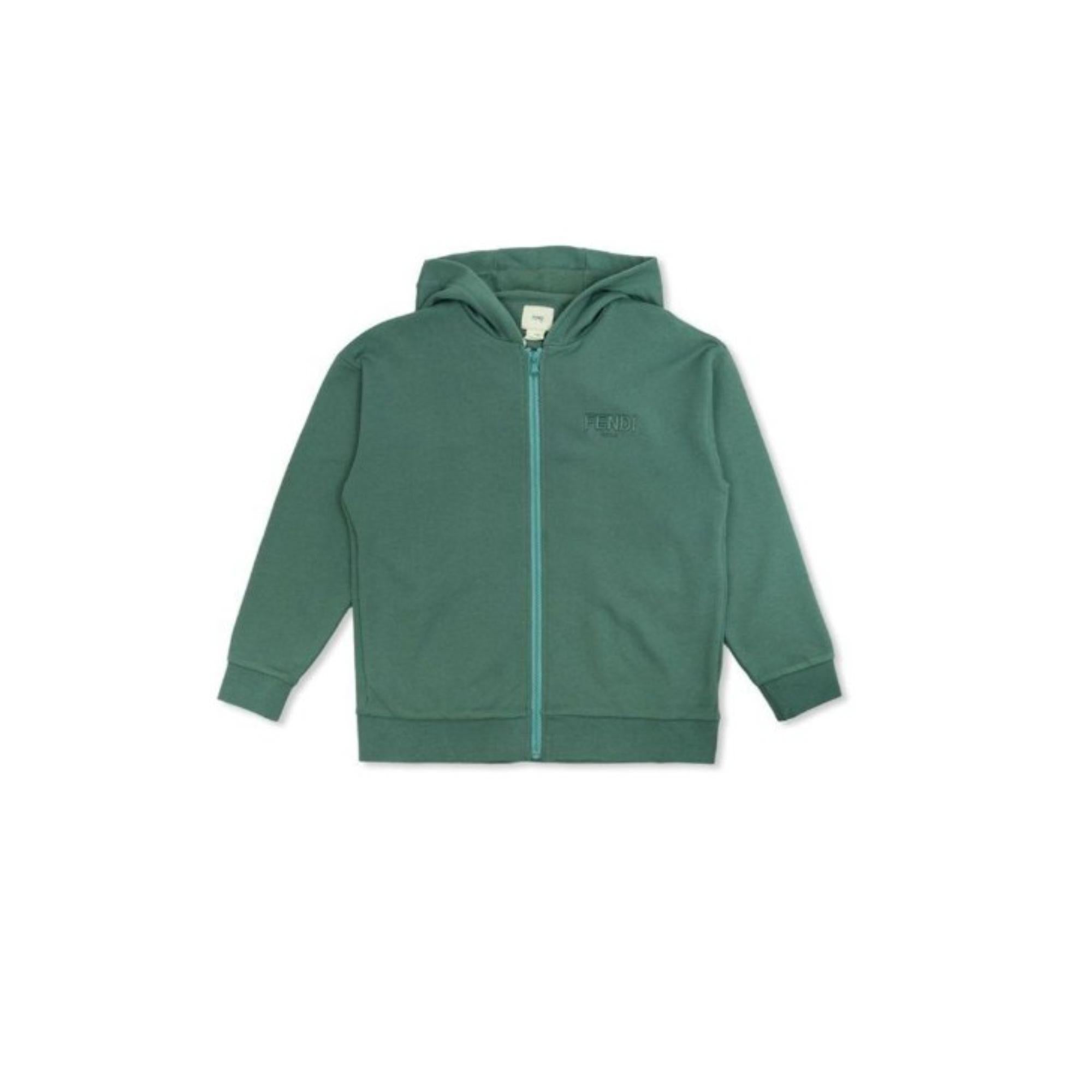 [KIDS UNISEX] 그린 집업 후드