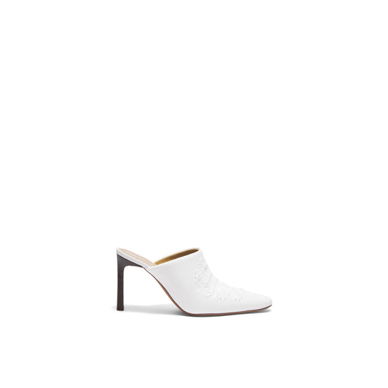 RIPPED DENIM MULE 90