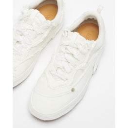 DECONSTRUCTED DENIM SNEAKER