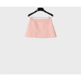 RJ00M0774.23RP - MINI JUPE TRAPEZE DECOUPES