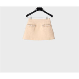 RJ025333J.01VA - MINI JUPE POCHES BRODEES