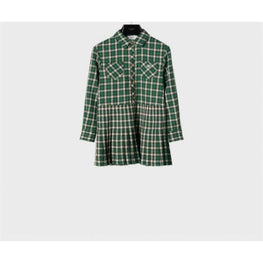 RR0CE0231.GAF1 - MINI ROBE CHEMISE JUPE PLISSEE