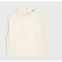 2B802192H.01OW - TOP TAILLEUR COL RETOURNÉ