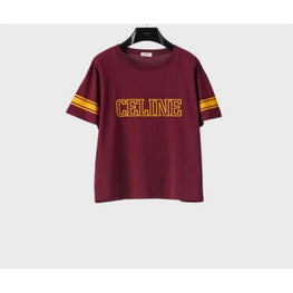 RX02N671Q.FYU4 - TSHIRT LOOSE CELINE COLLEGE
