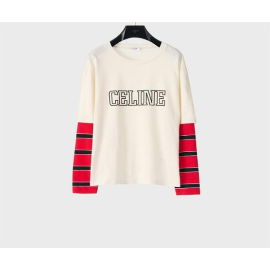 RX077671Q.FZT4 - T-SHIRT MANCHES LONGUES CELINE