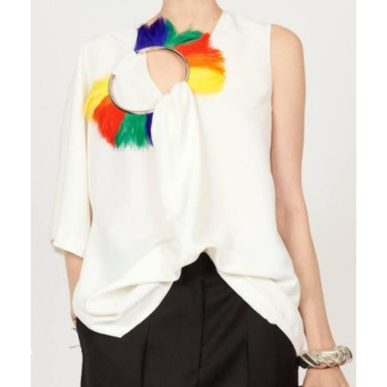 FEATHER RING TOP