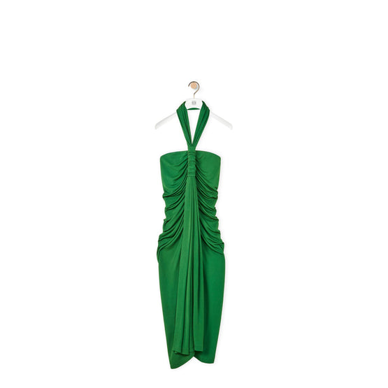 HALTERNECK DRESS