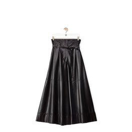 BELTED CULOTTE TROUSERS