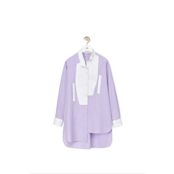STRIPE ASYMMETRIC SHIRT