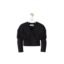 FRINGED BOLERO JACKET