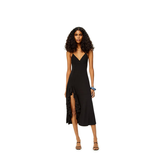 RUFFLE DRESS