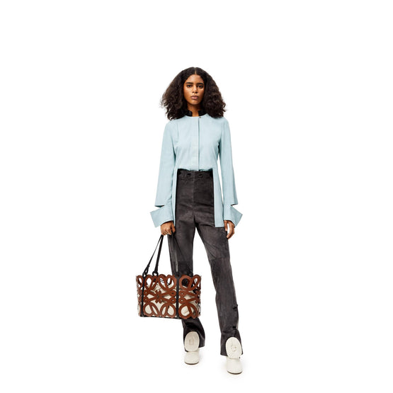 SLIT CUFF BLOUSE