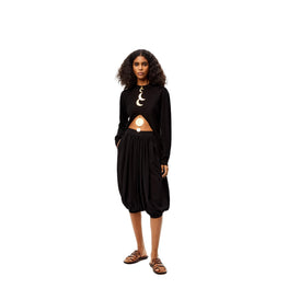 CROPPED BALLOON TROUSERS