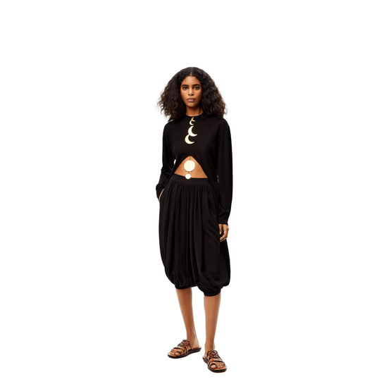 CROPPED BALLOON TROUSERS