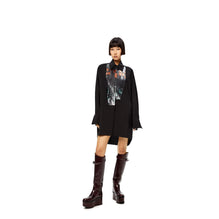 EMBROIDERED SHIRT DRESS
