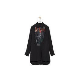 EMBROIDERED SHIRT DRESS