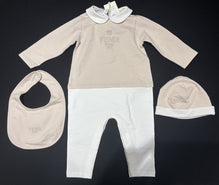 [NB UNISEX] 라운드 칼라 로고 베이비 세트