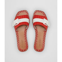 FLAT SANDAL - LAVA/BIANCO
