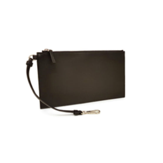 POUCH - NERO-SILVER