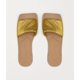 FLAT SANDAL - GOLD