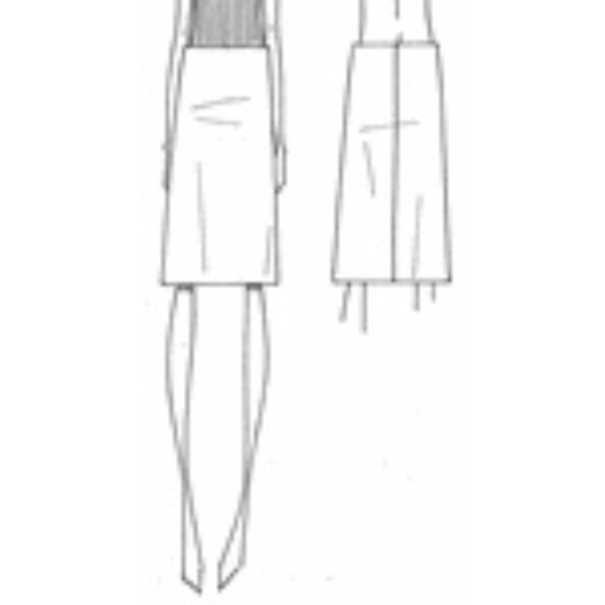 SKIRT - LIGHT TOILE/MIST