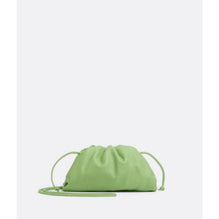 MINI POUCH - PISTACHIO-SILVER