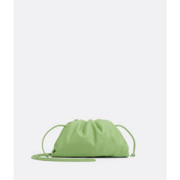 MINI POUCH - PISTACHIO-SILVER