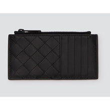 ZIPPED CARD CASE - BLACK-NERO OPACO.