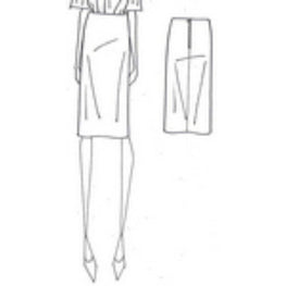 SKIRT - BLACK-WHITE