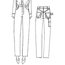 DENIM - BROWN
