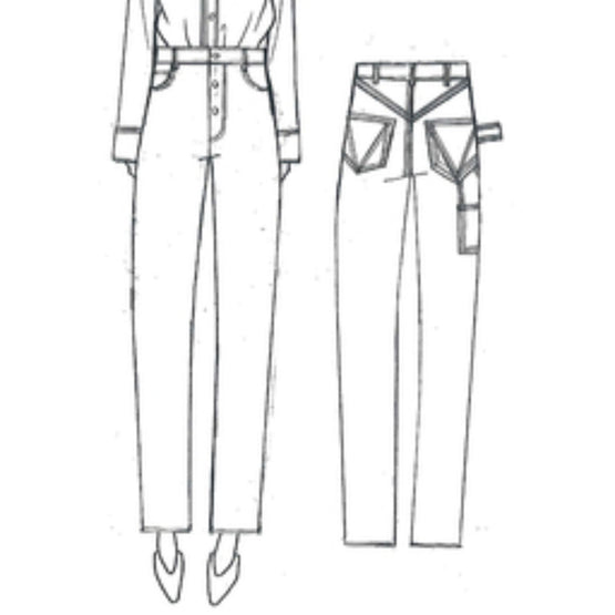 DENIM - BROWN