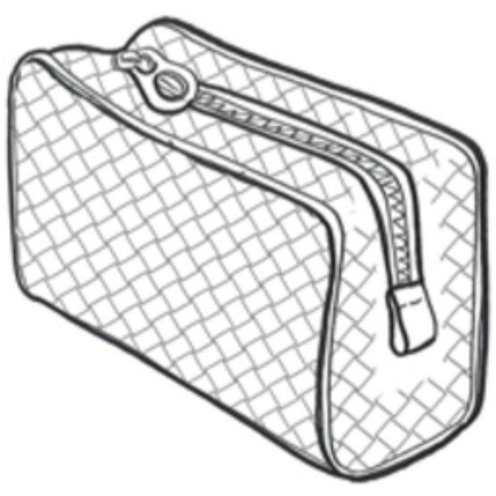 POUCH - PETROL B./PETROL B.