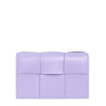 BUSINESS CARD CASE - WISTERIA-GOLD