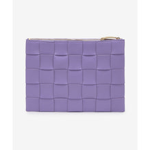 MEDIUM FLAT POUCH - WISTERIA-GOLD