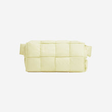 MINI BELTBAG PAPER NYLON - ZEST WASHED-SILVER