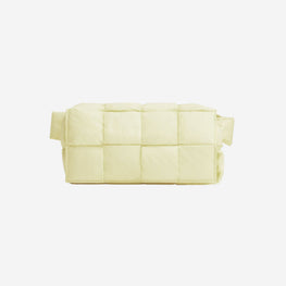 MINI BELTBAG PAPER NYLON - ZEST WASHED-SILVER