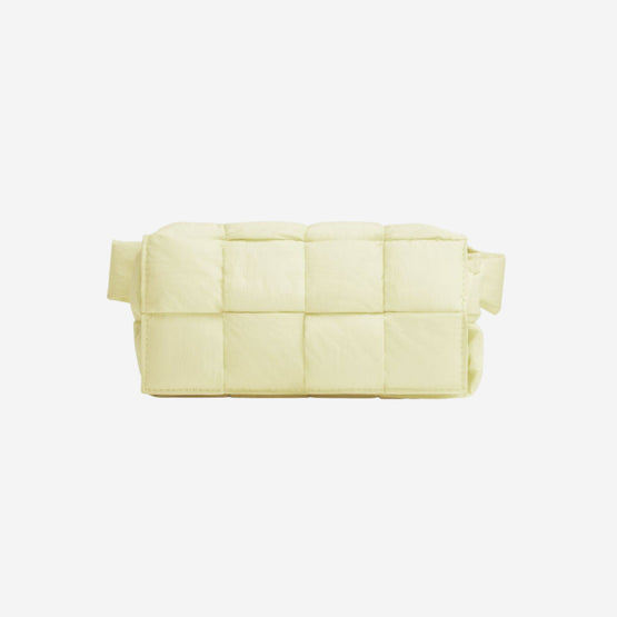 MINI BELTBAG PAPER NYLON - ZEST WASHED-SILVER