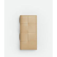 SLIM LONG WALLET - PORRIDGE-SILVER