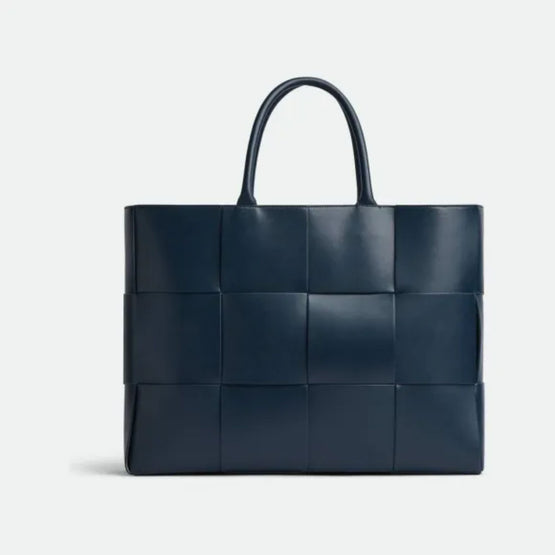LARGE ARCO TOTE - DEEP BLUE-PALE BL-S
