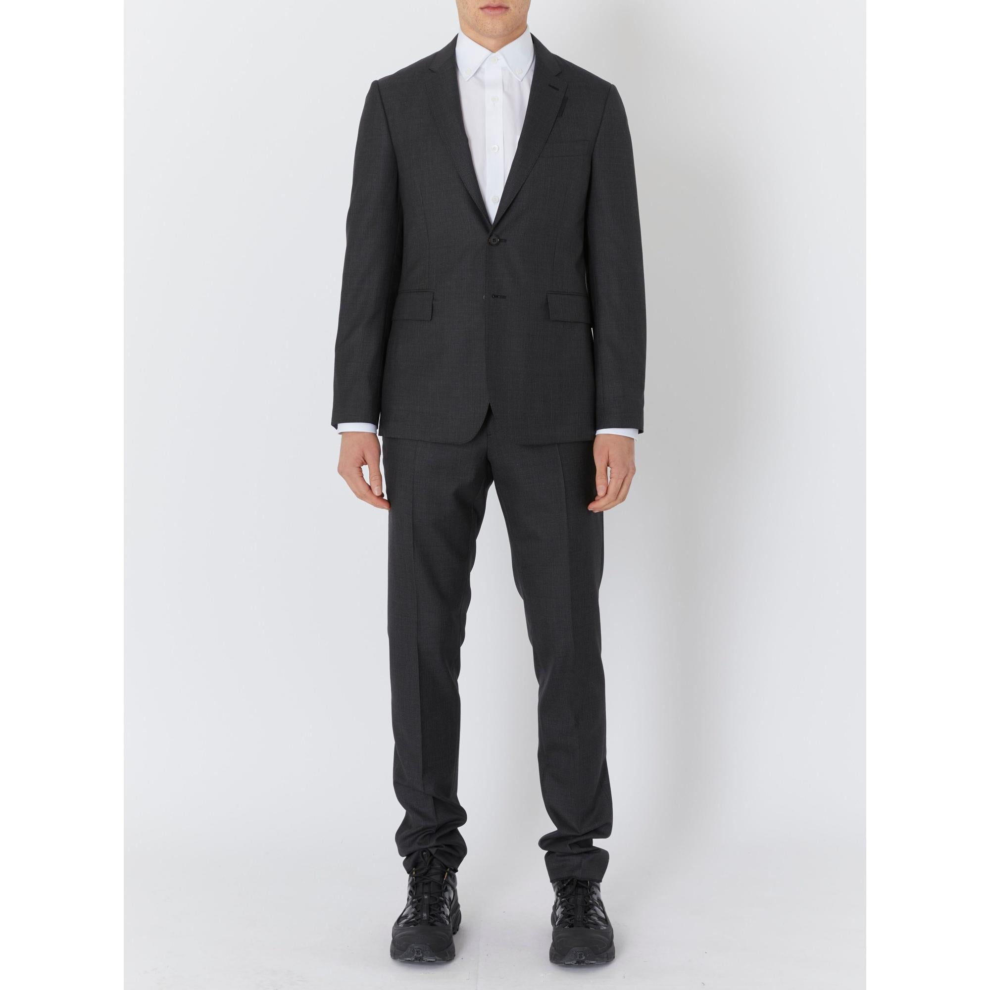 슬림핏 울 테일러드 재킷
