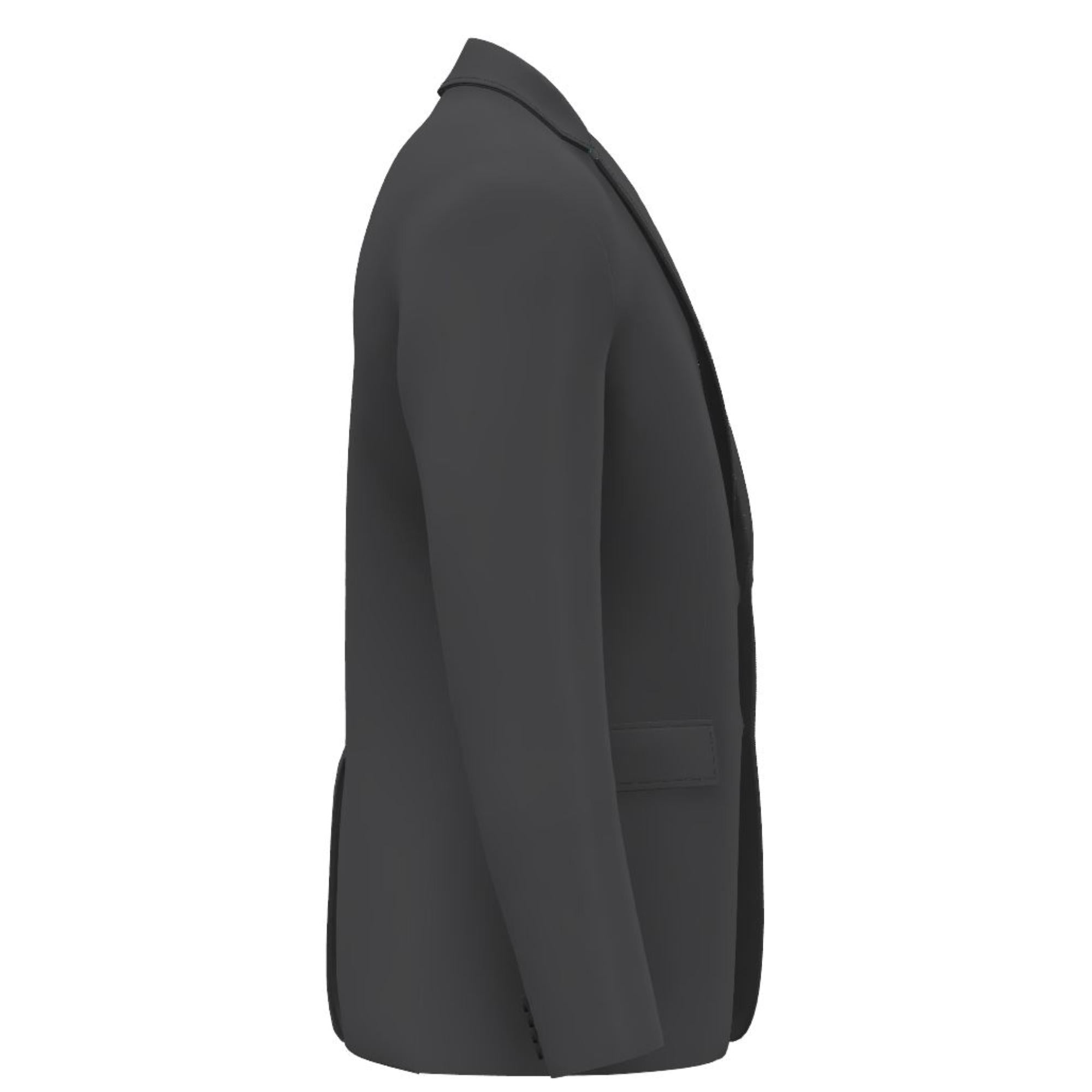 슬림핏 울 테일러드 재킷